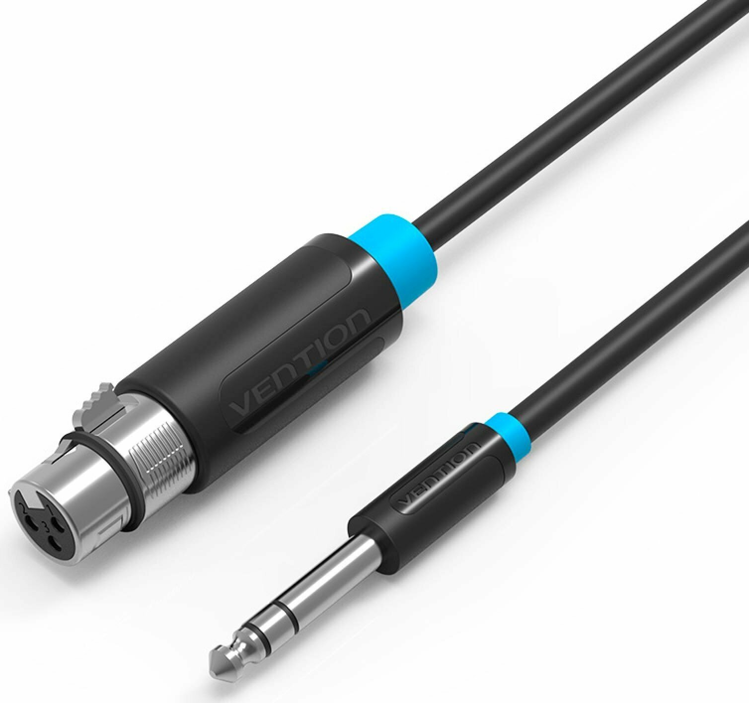 Кабель Vention аудио Jack 6.35 M/XLR F - 1.5м