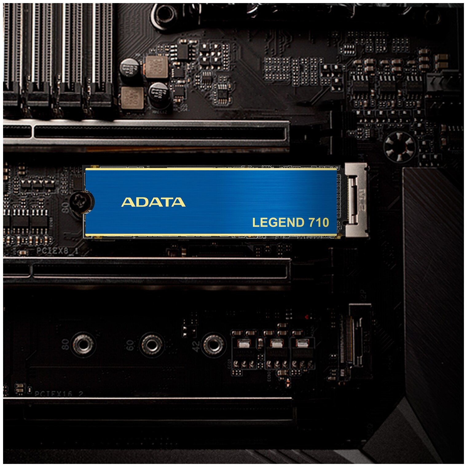 Накопитель Adata SSD M.2 LEGEND 710 256GB PCIe 3.0 x4 3D NAND (ALEG-710-256GCS)