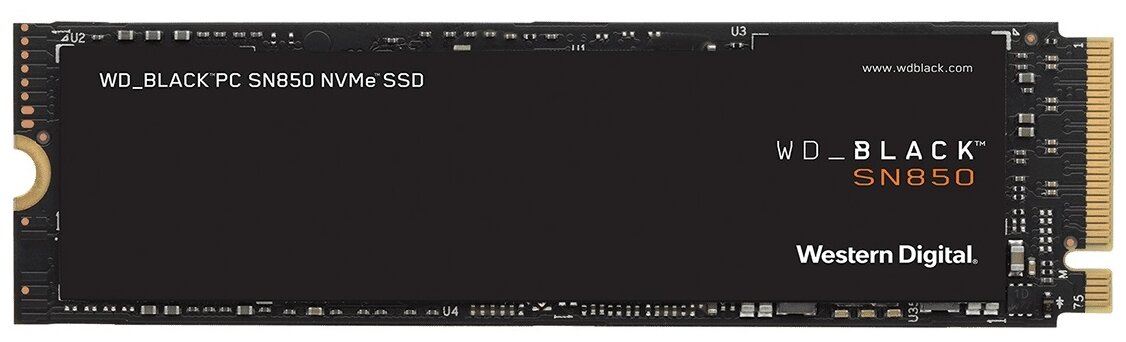 Жесткий диск SSD M.2 WD Black NVMe 1Tb (WDS100T1X0E)