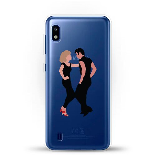 фото Силиконовый чехол грязные танцы на samsung galaxy a10 andy & paul