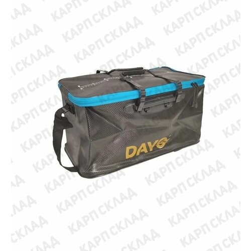сумка кан dayo eva 50см непромокаемая для рыбалки и принадлежностей Сумка для рыбалки DAYO, кан полужесткий складной 45*26*28см (black)
