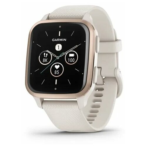 Умные часы Venu Sq 2 Music Rose Gold White (010-02700-11)