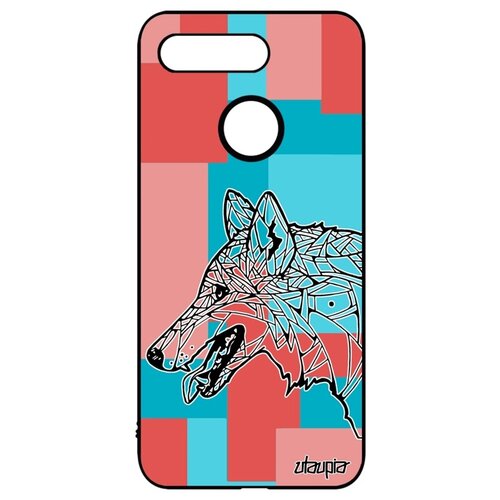 фото Чехол на мобильный honor v20 / view 20, "волк" злой древний utaupia