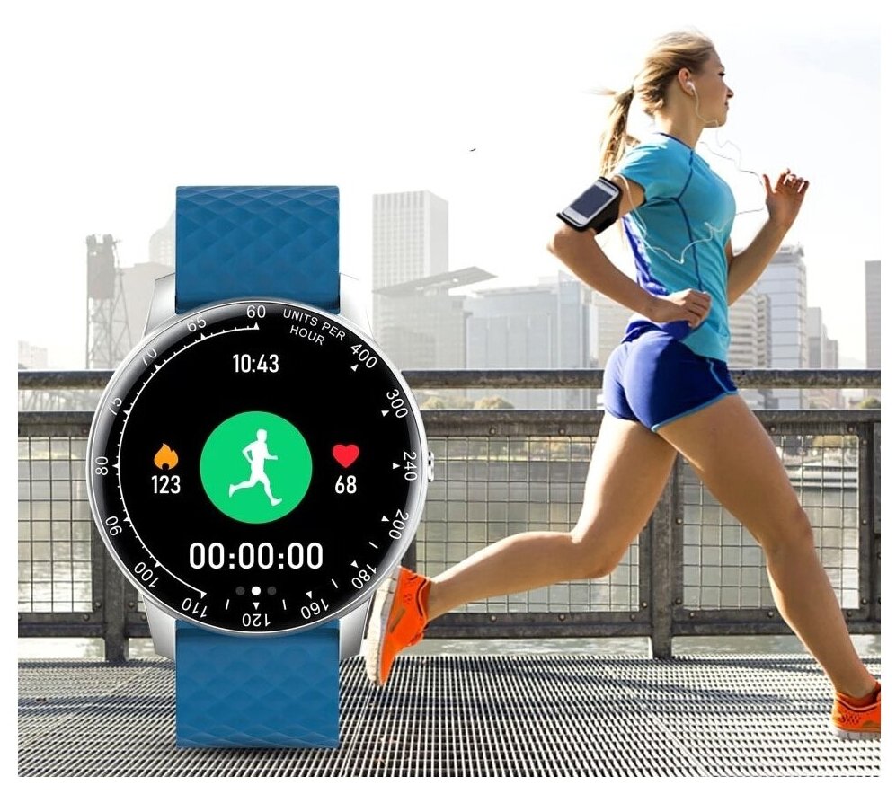 Умные часы Blitz Pro Smart SHH30 синие