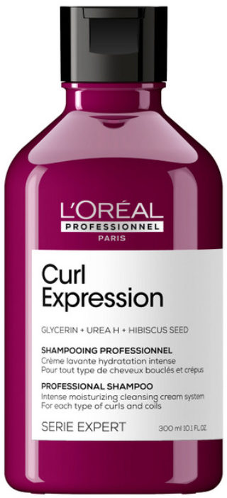 Шампунь увлажняющий L'Oreal Professionnel Serie Expert Curl Expression для всех типов кудрявых волос, 300 мл