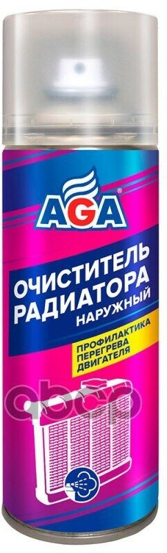 Aga Очиститель Радиатора Наружный R6 (335Ml) AGA арт. AGA706R