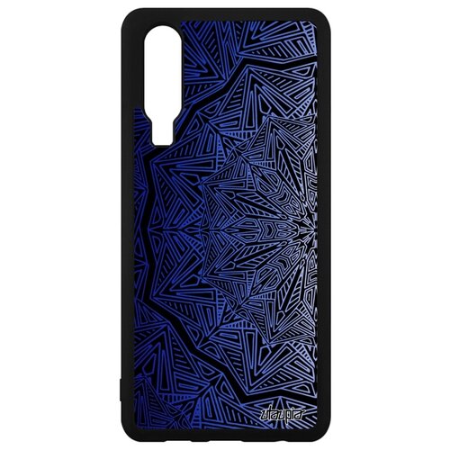 фото Чехол на мобильный huawei p30, "мандала" цветок тибет utaupia