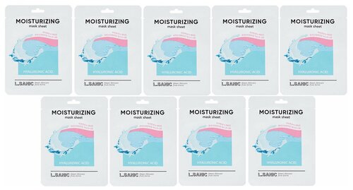 L.SANIC Увлажняющая тканевая маска с гиалуроновой кислотой, 25мл
