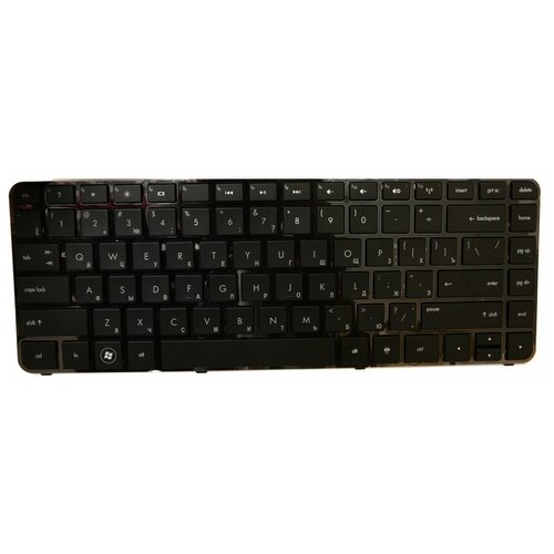 шлейф матрицы для ноутбука hp pavilion dv4 5000 envy dv4 5000 1422 014g000 676646 001 Клавиатура для ноутбуков HP Pavilion DV4-5000 RU, Black