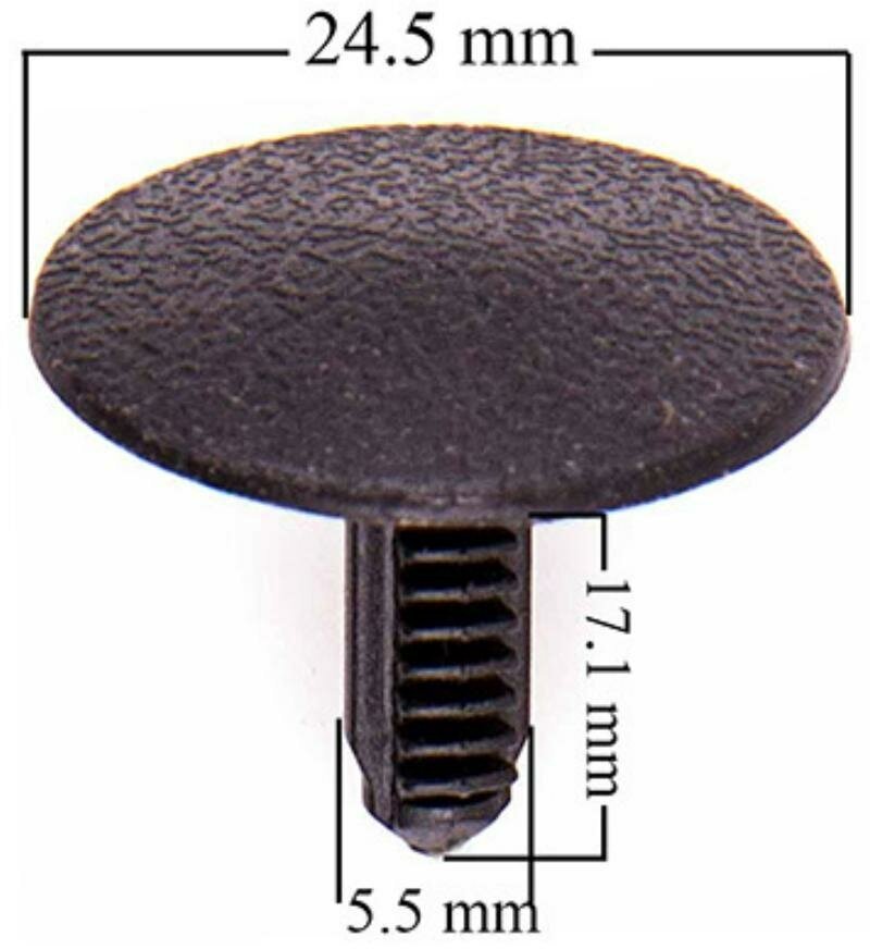 SKYWAY S05601111 Клипса Skyway S05601111 упаковка 25 шт. GM обшивка салона