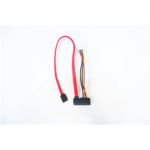 Переходник питания Molex — Sata c SATA кабелем right angle sata data cable ata 1 5 3gb 7pin locking clip adapter converter