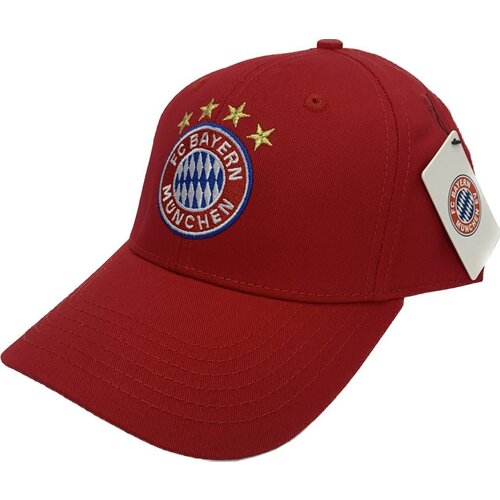 Бейсболка FC Bayern Munchen Бейсболка фк Бавария кепка, размер one size, красный кредитница фк бавария матовая красный