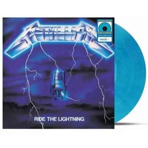 Metallica - Ride The Lightning LP (голубой винил) metallica – ride the lightning lp