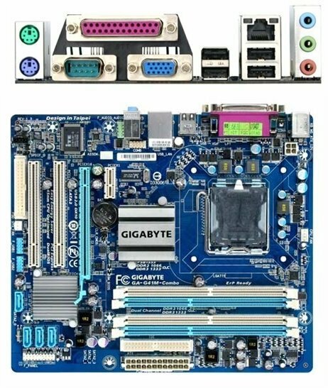 Материнская плата GigaByte GA-G41M-COMBO / GA-G41M-COMBO-GQ