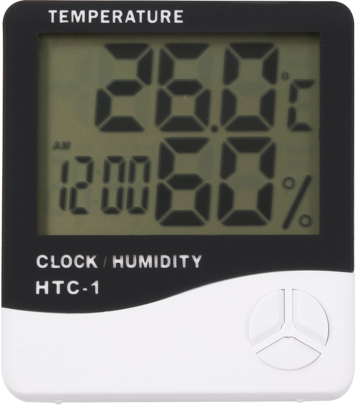 Термометр-гигрометр электронный цифровой HTC-1 домашняя метеостанция Red Line