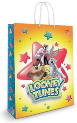 Пакет подарочный большой Looney Tunes-1, 335*406*155 мм