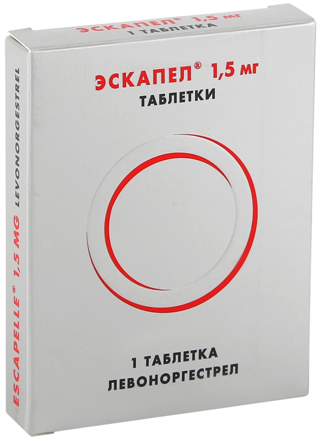 эскапел 1,5 мг 1 табл