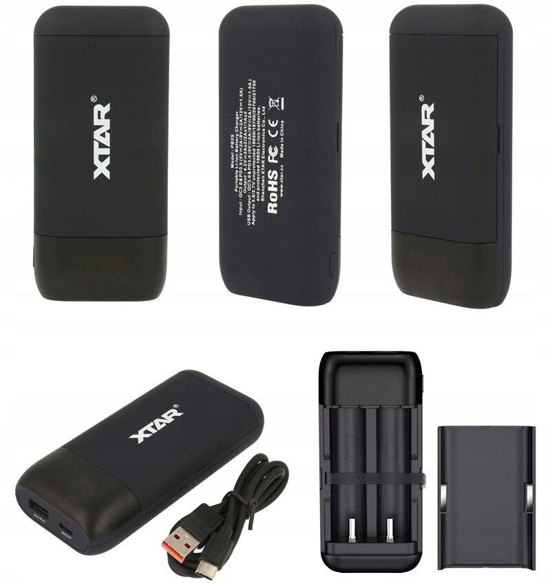 Зарядное устройство Xtar PB2SL Black (Powerbank)