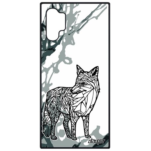 фото Чехол на смартфон samsung galaxy note 10 plus, "лиса" лисенок fox utaupia