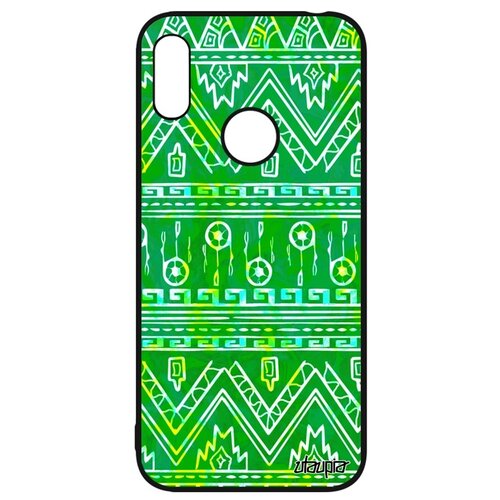 фото Чехол на huawei y6 2019, "ацтекские мотивы" фон этнический utaupia