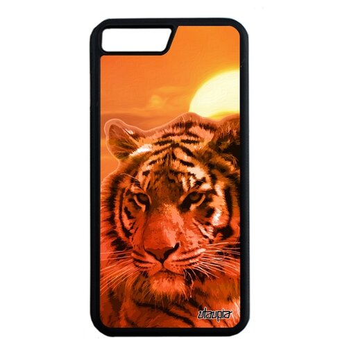фото Чехол на смартфон apple iphone 7 plus, "царь тигр" джунгли свирепый utaupia