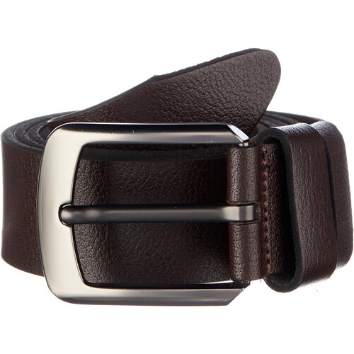 фото Ремень fabretti, натуральная кожа, для мужчин, длина 125 см., коричневый