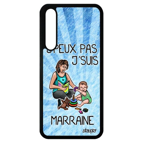 фото Чехол хуавей p20 про французский дизайн не могу - стала крестной! комикс повод utaupia
