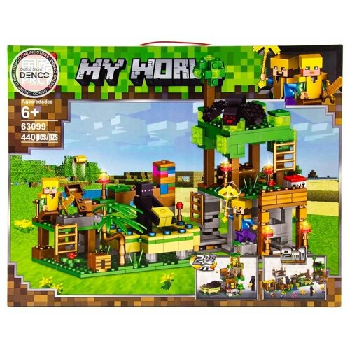 Конструктор PRCK «My World» 63099 (Minecraft) / 440 деталей