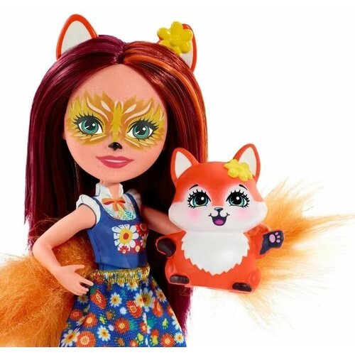 Набор Enchantimals кукла Фелисити Лис и Флик mattel enchantimals dvh89 кукла фелисити лис 15 см