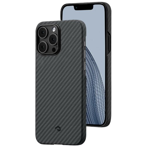 Чехол Pitaka MagEZ Case 3 (KI1401P) для iPhone 14 Pro (Black/Grey Twill) противоударный чехол pitaka magez pro 3 ki1401pp для iphone 14 pro black grey twill