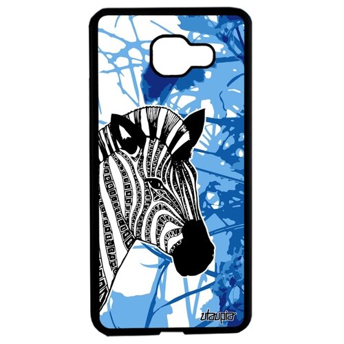 фото Чехол на смартфон samsung galaxy a5 2016, "зебра" zebra африка utaupia