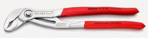 Изображение товара Клещи переставные Knipex 8703300 Cobra®, хромированные, 300 mm