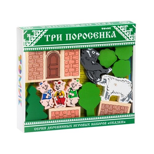 фото Набор томик 453-5(4534-6) сказки три поросенка