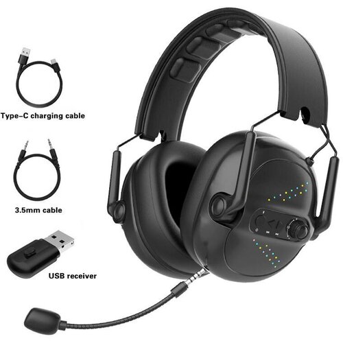 Игровые наушники беспроводные G2000 Bluetooth черный 500000₽