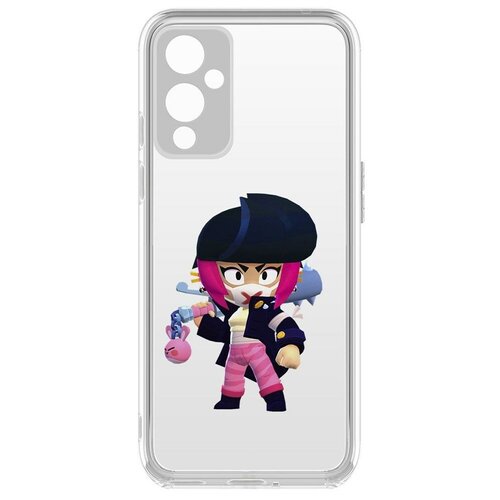 Чехол-накладка Krutoff Clear Case Brawl Stars-Ужасная Биби для OnePlus 9