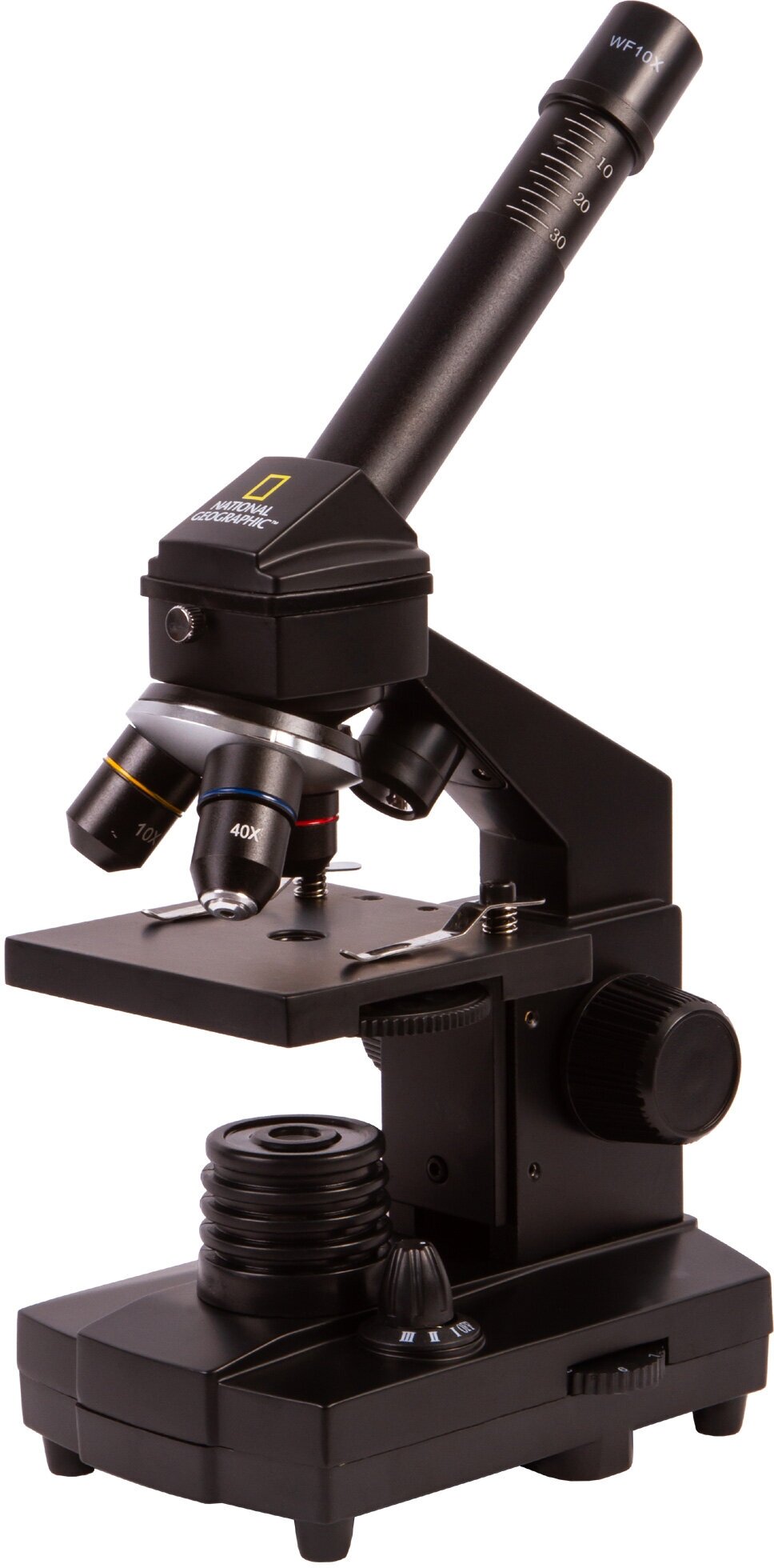 Bresser Микроскоп National Geographic с адаптером для смартфона. Цвет: черный