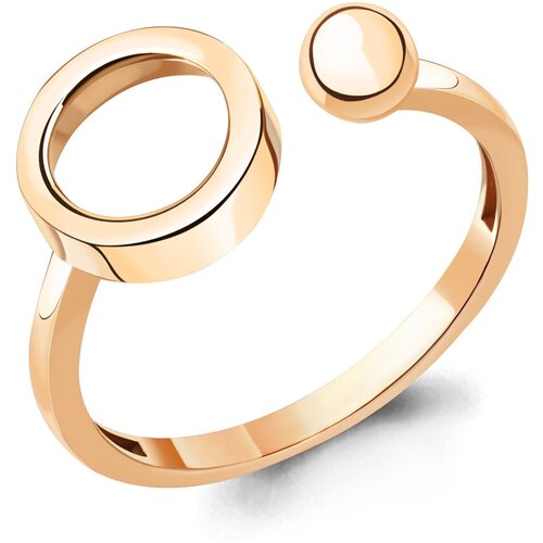 фото Золотое кольцо aquamarine 54909 diamant-online