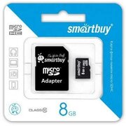 Карта памяти Smartbuy Micro-SD (Объём карты: 8 Gb)