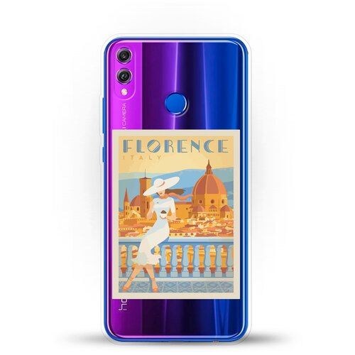фото Силиконовый чехол флоренция на honor 8x andy & paul