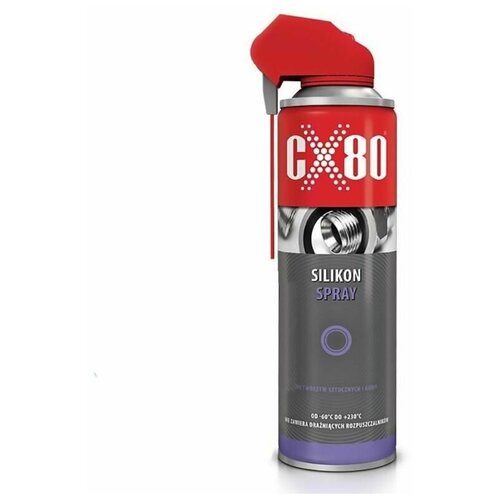 CX80 Смазка силиконовая SILICONE SPRAY 500ML DUO SPRAY 367