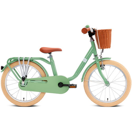 фото Детский велосипед puky 4338 steel classic 18 retro green (требует финальной сборки)