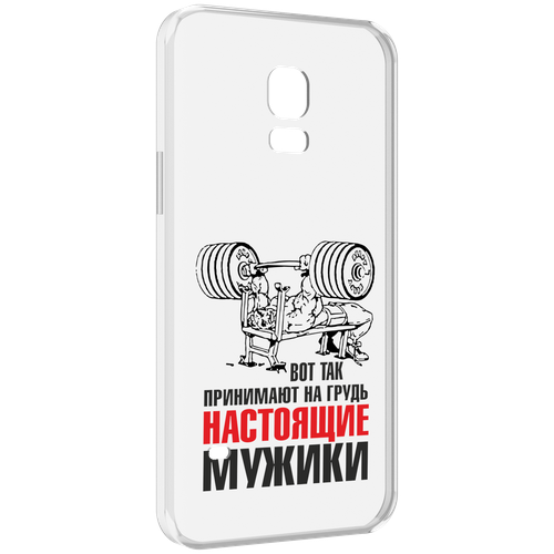 Чехол MyPads бодибилдинг для мужиков для Samsung Galaxy S5 mini задняя-панель-накладка-бампер