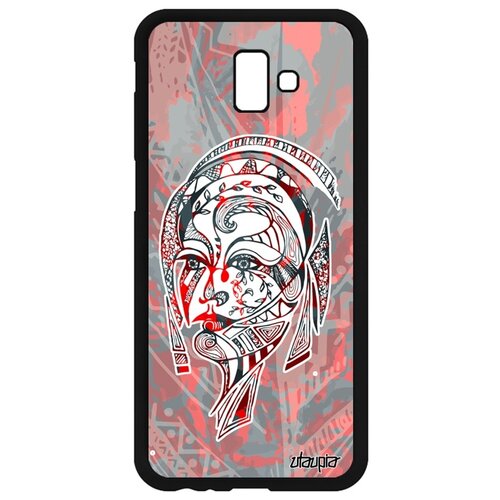 фото Чехол на телефон galaxy j6 plus 2018, "портрет женщины" woman utaupia