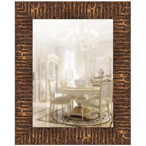 фото Зеркало в широкой раме 40 x 50 см, модель p062009 аурита