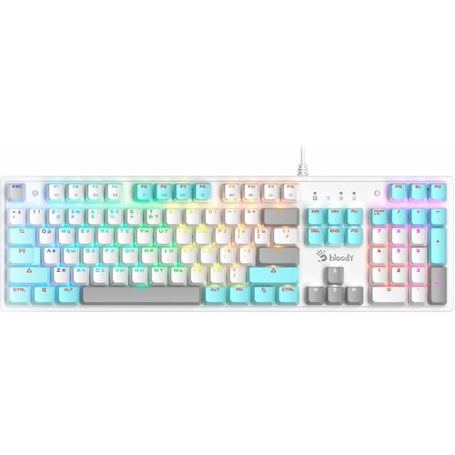 Клавиатура A4TECH Bloody S510N USB белый s510n icy white 998600₽