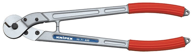 Тросорез KNIPEX 600 мм, в т.ч. для ACSR, Cu и Al кабелей, прутьев из стали, Al ручки