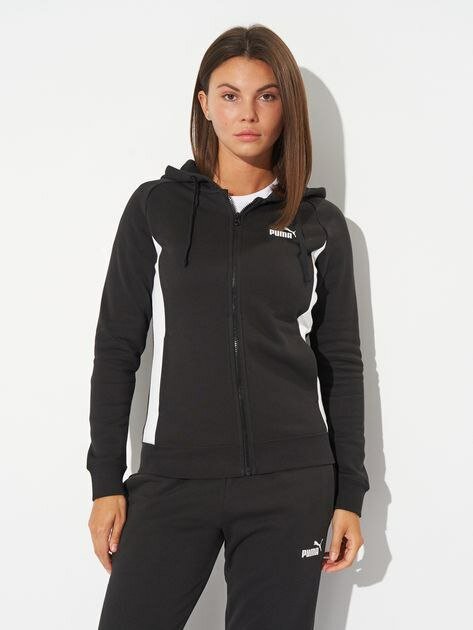 Костюм спортивный PUMA, размер M, черный — фото 1