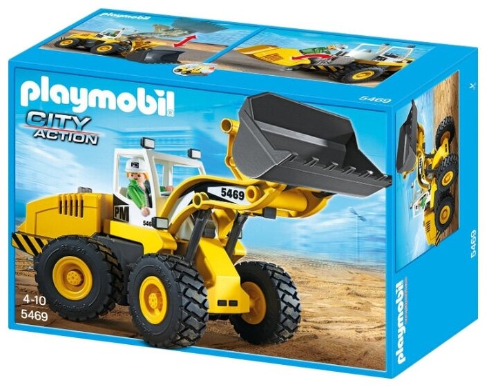 Конструктор Playmobil City Action 5469 Колесный погрузчик