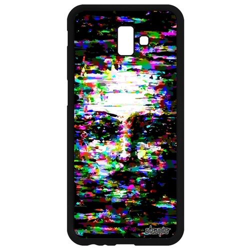фото Чехол для смартфона galaxy j6 plus 2018, "женское лицо" иллюзия эфемерный utaupia