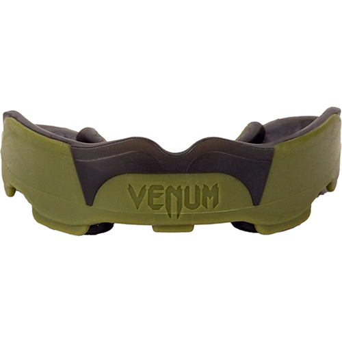 Капа боксерская Venum Predator Khaki/Black (Взрослый размер) детская боксерская капа venum challenger black white детский размер